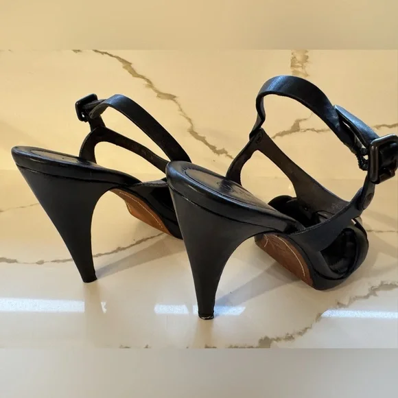 Cole Haan Black Strappy Women's Sandals - Sz 9.5 - Picture 6 of 9